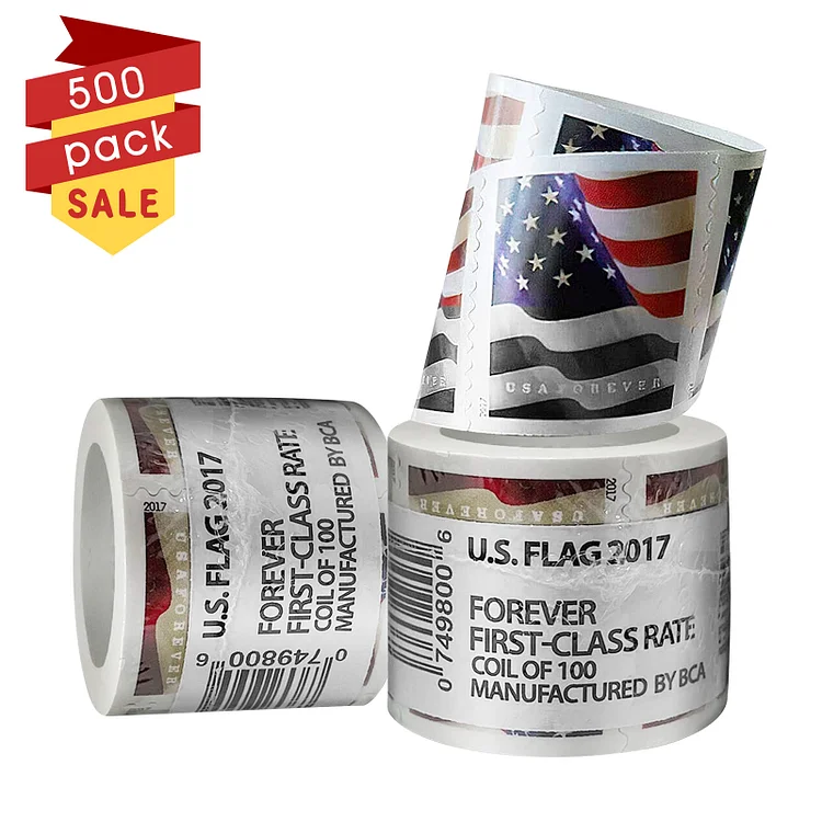 Forever Stamps Roll Of 100 8/10 Coils Forever Stamps 2017/2018/ 2019/2022  Years Mail Postage Stamps For Mail -800-1000 In Total