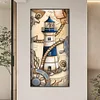(40*80cm)Lighthouse - Full Round Drill Diamond Painting