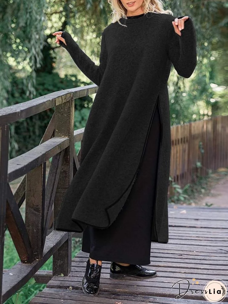 Chic and Relaxed winter Dress