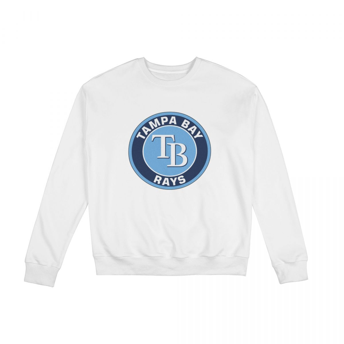 Tampa Bay Rays Circular Icon Sweatshirt Round Neck Tops