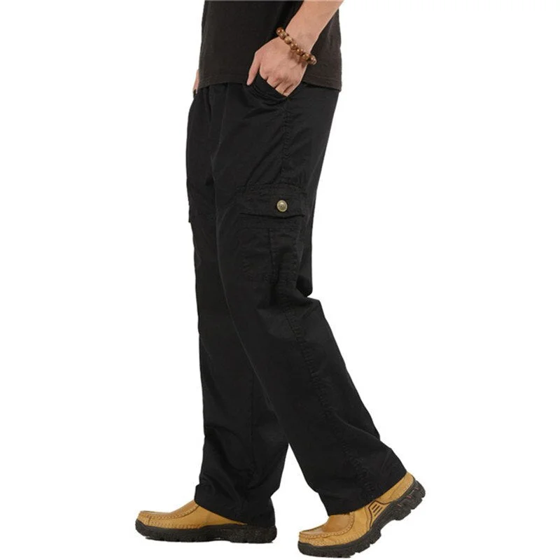 Black Friday Sales Combat Military Tactical Pants Men Plus Size Large Multi Pockets Army Cargo Pants Casual Cotton Straight Pants Trouser XL-6XL