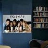 Friends-Full rond diamant peinture-85 * 55cm-grande taille