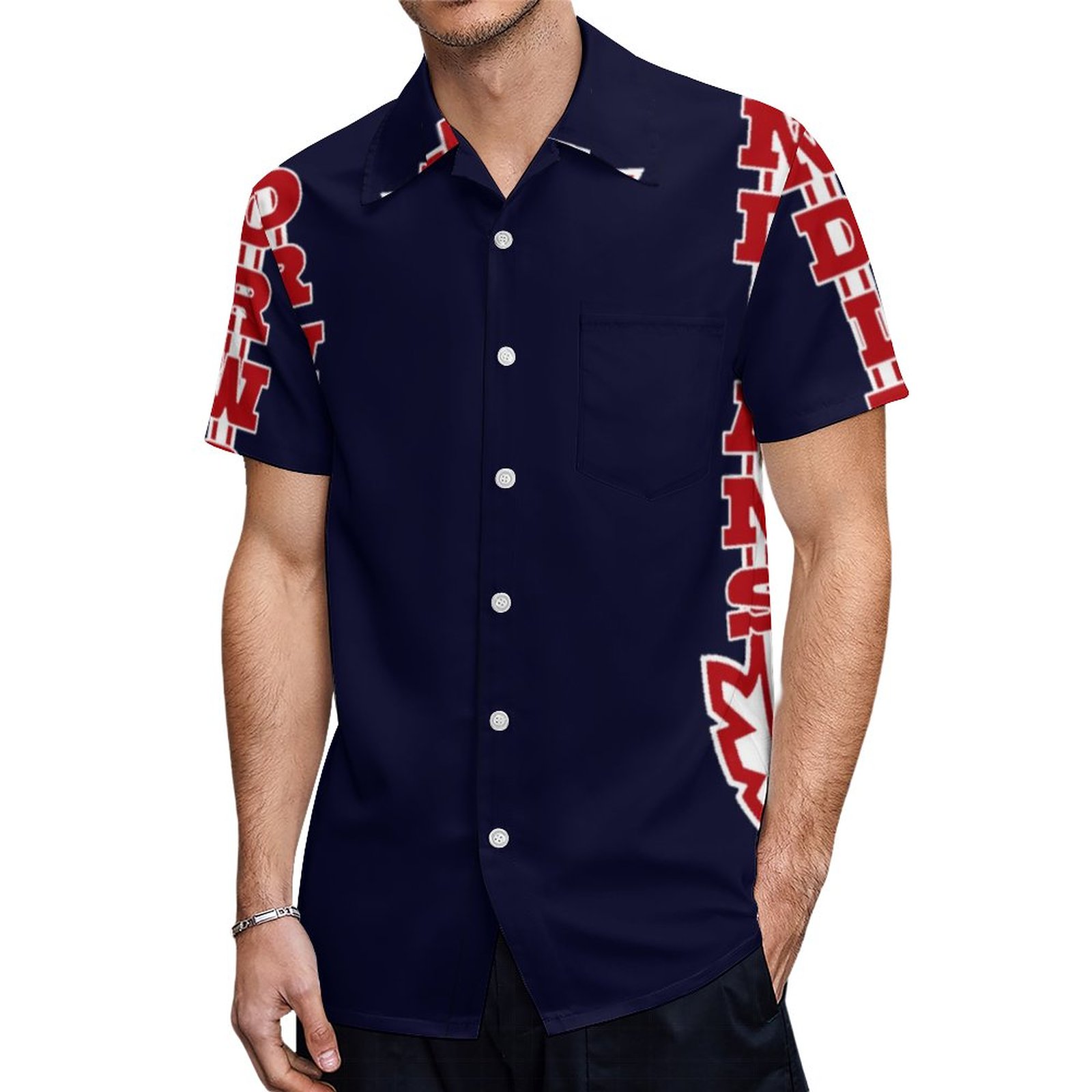 Norwood Indians High School Ohio Hawaiian Shirt Mens Button Down Plus Size Tropical Hawaii Beach Shirts
