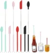 Mini spatule t&eacute;lescopique en silicone