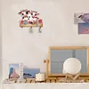(US Local)Cow DIY Diamond Painting Hanging Hook Wall Hooks No Hole Punching Wall Decor