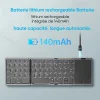 Clavier Bluetooth sans fil avec pavé tactile