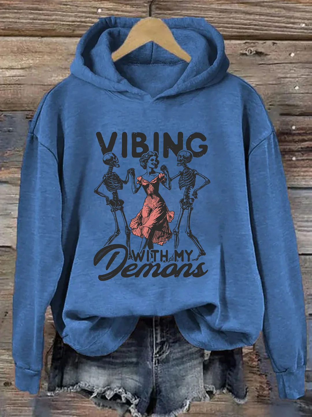 Vibing With My Demons Hoodie