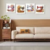 (US Only)4pcs Sewing Machine - Diamond Painting - Partial Special Shaped Drill (Canvas|30*30cm)