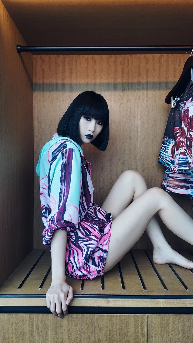 NIGEL NOLAN Hooded Anorak - 8 Recycled Water Bottles - Pink