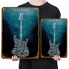 Guitar - Vintage Metal Signs - 20*30cm/30*40cm - Music