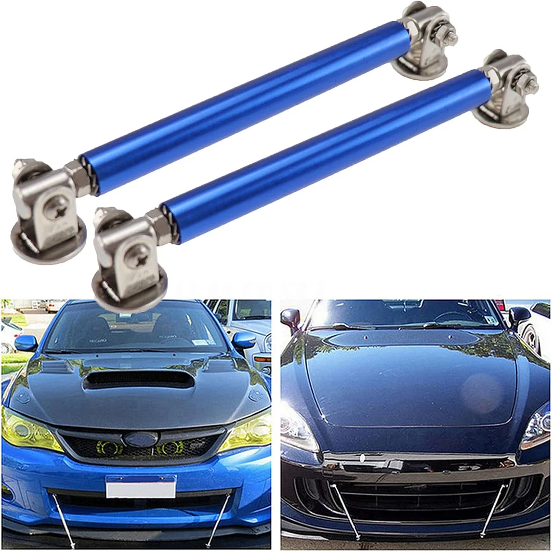 Front Bumper Lip Splitter Diffuser Strut Rod Tie Bars Splitter Support Rods 