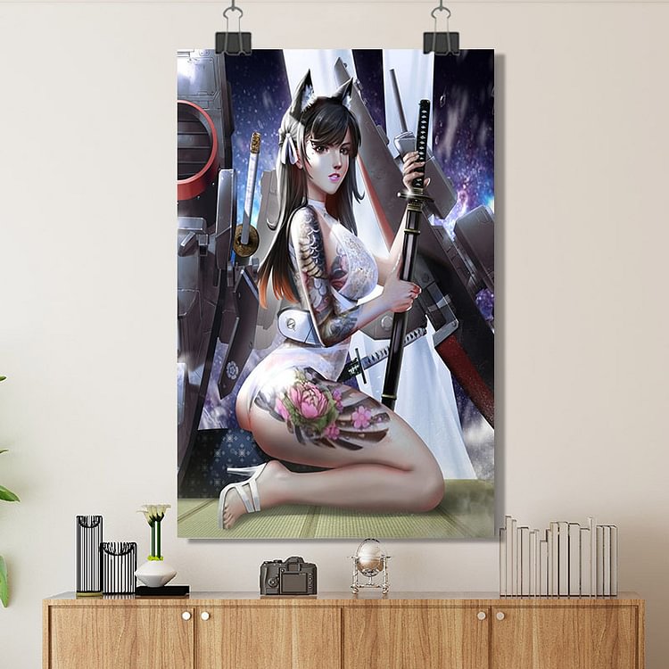 Azur Lane - Takao/Custom Poster/Canvas/Scroll Painting/Magnetic Painting