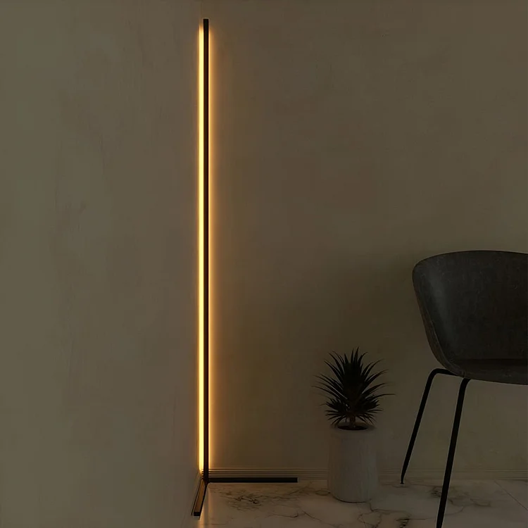 Minimalist Strip LED RGB Dimming with Remote Modern Floor Lamp Standing Lamp - Appledas
