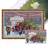 Christmas Eve-14CT Stamped Cross Stitch 30*21cm/11.81*8.27in tapestrymarket