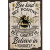 Bee Kind-11CT Stamped Cross Stitch 40*60cm (Big Size)