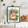 >SALE<5D DIY Partial Special Shaped Drill Diamond Painting Hedgehogs Kit Decor 30x40cm