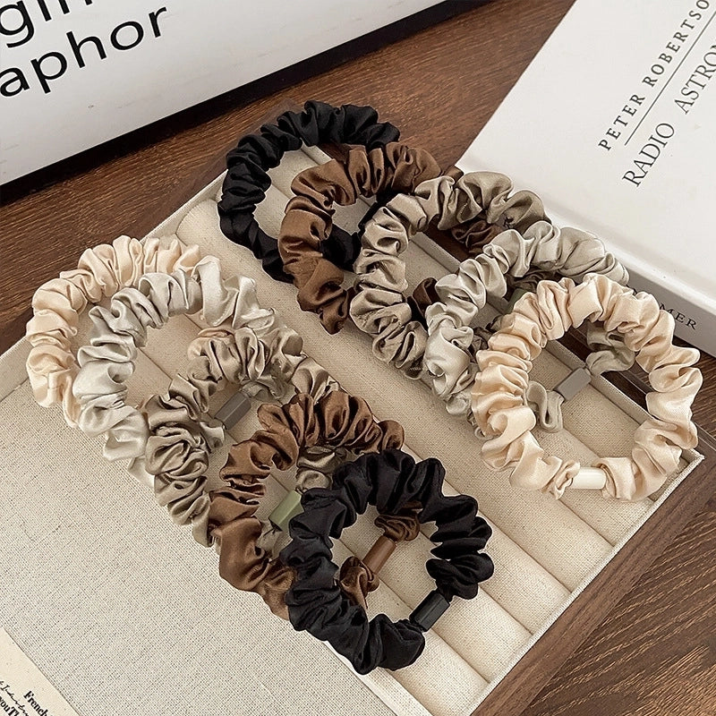 Women’s Minimalist Solid Color Cloth Hair Tie