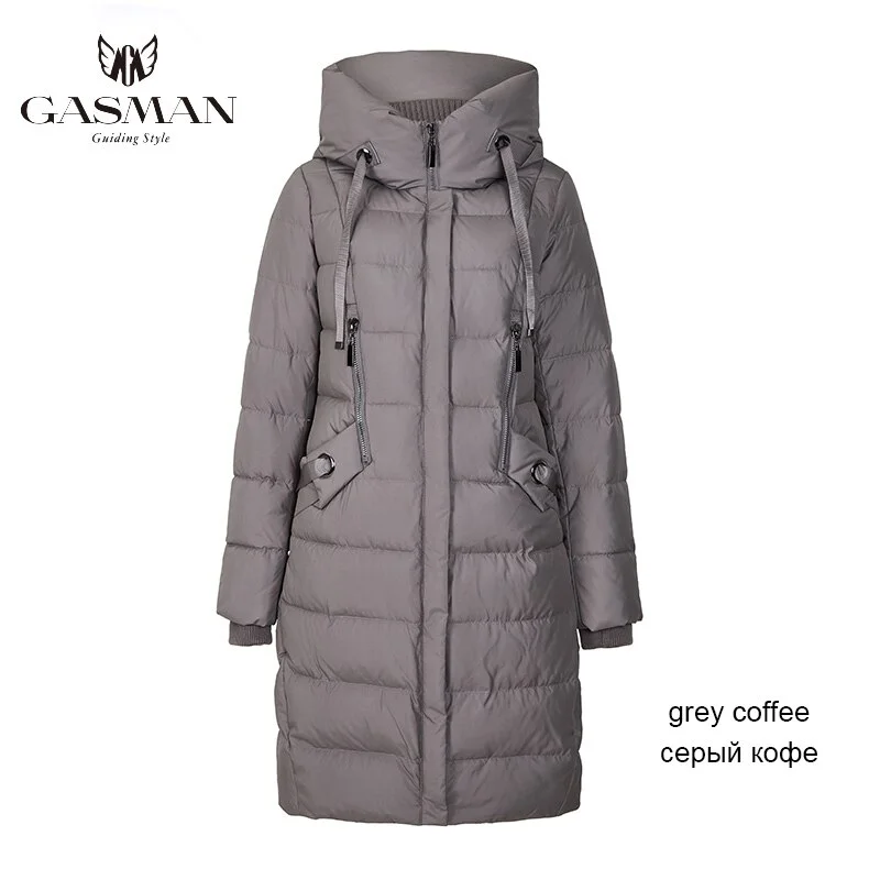 Colourp 2022 Thick Women Bio Down Jacket Brand Long Winter Coat Women Hooded Warm Parka Fashion Jacket New Female Collection 1827