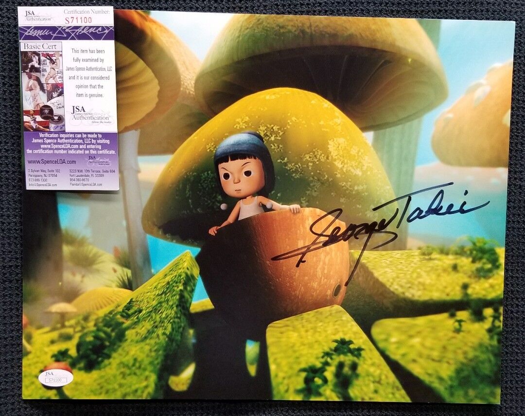 GEORGE TAKEI Signed Autographed 11x14 Photo Poster painting. JSA