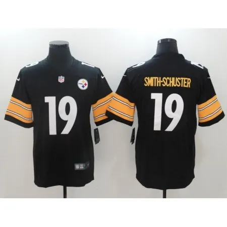Men's  Pittsburgh Steelers #19 JuJu Smith-Schuster Black Vapor Untouchable Limited Stitched NFL Jersey
