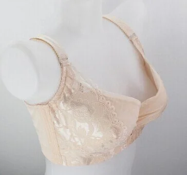 FallSweet Sexy women bra,plus size D E cup push up bra brassiere,side adjustment underwear 85 90 95 100 105