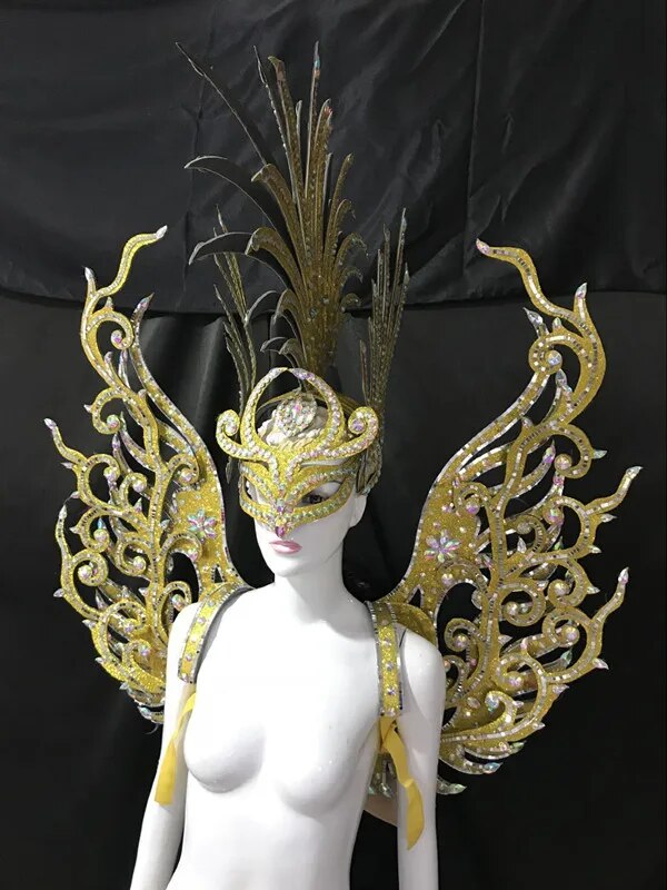 VCshoes Latin Dance Samba Accessories Exquisite Headdress Feathers Delicate Dance Shows Accessories