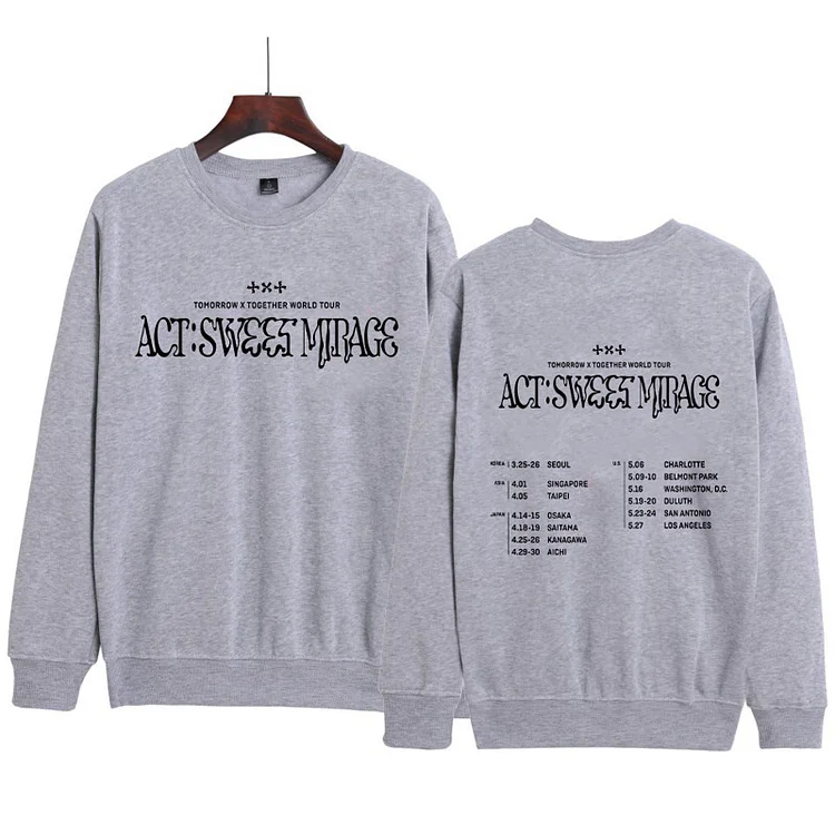 TXT World Tour ACT : SWEET MIRAGE Printed Sweatshirt
