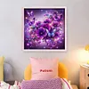 Fantasy Flowers-11CT Stamped Cross Stitch 40*40cm/15.75*15.75in