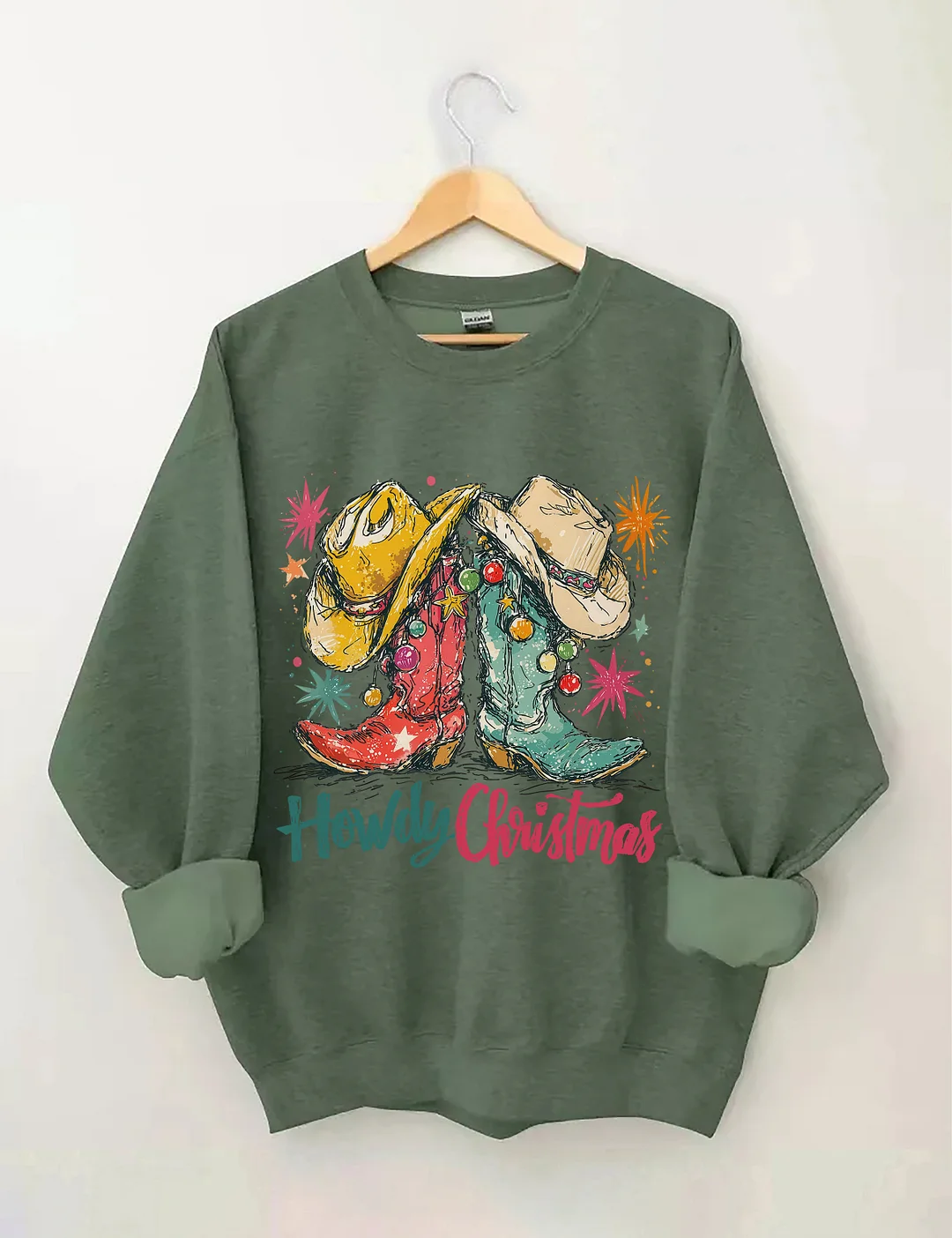 Howdy Christmas Sweatshirt