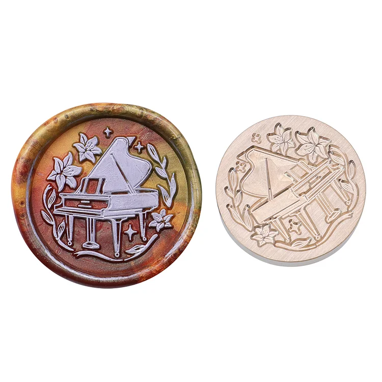 Diy Fire Lacquer Round Sealing Wax Stamp Head 25Mm gbfke