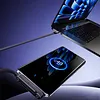 Side-Mounted Phone Charger, 2-in-1 Hidden Stand Charging Cable, 240W Fast Charging Cable with Built-in Phone Stand. Compatible with iPhone 15 and later models, Samsung phones and tablets (C-to-C charging port).