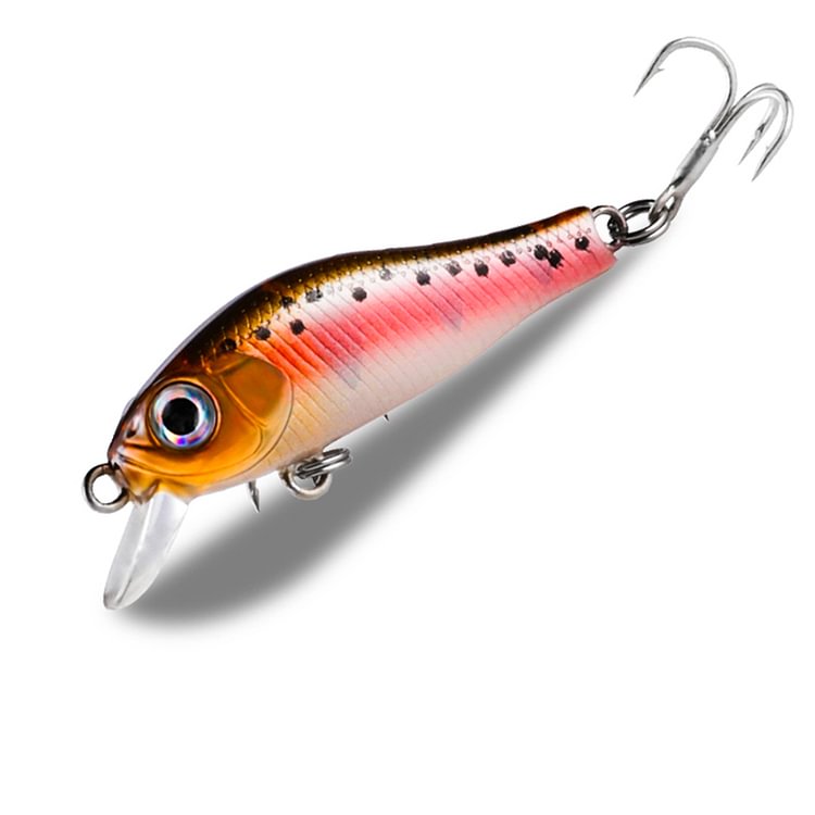 Bearking Quality Wobblers Minnow Fishing Lures Dive 35mm 2.3g Silent Hot Model Fishing Lures Hard Bait