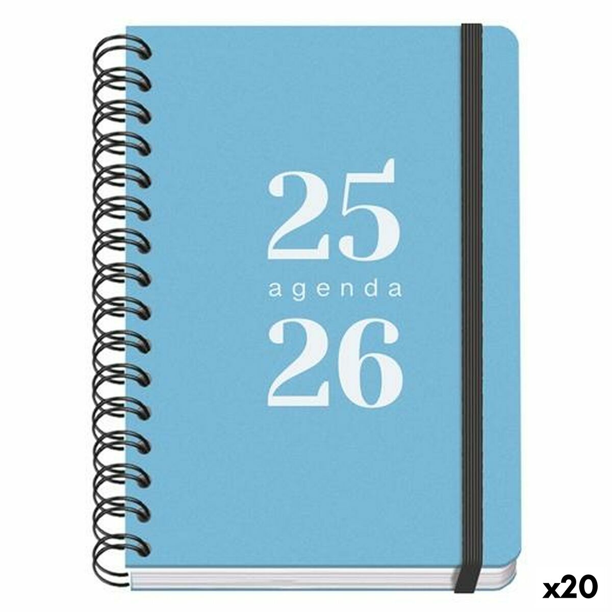 Diary DOHE GRAMMAR Blue A5 150 x 210 mm 2025-2026 (20 Units)