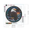 4pcs Diamond Painting -DIY Round Drill Stained Glass Animal