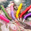 uk.everydayedeals Diamond Painting Drill Pen with 5 Tip Nibs(13x1.9cm)for DIY Craft Comfort Grip and Faster Drilling