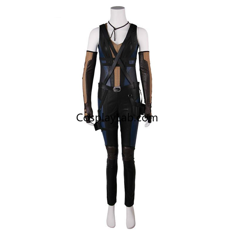 Deadpool Domino Neena Thurman Cosplay Costume