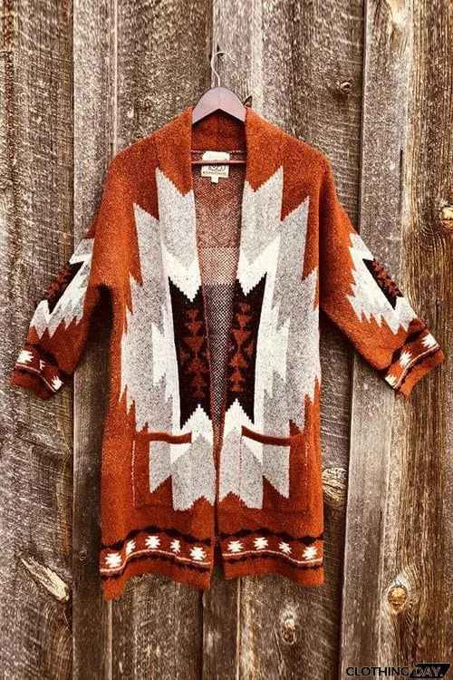 Santa Fe Aztec Cardigan