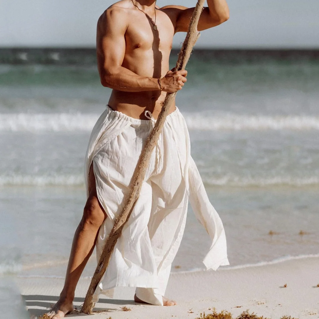 Linen Wide Leg Pants-inspireuse