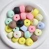 Cute Colorful Round Acrylic Beads DIY Accessories