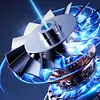 13000RPM Electric Air Duster 3 Speeds Portable  Fan for Outdoor Camping