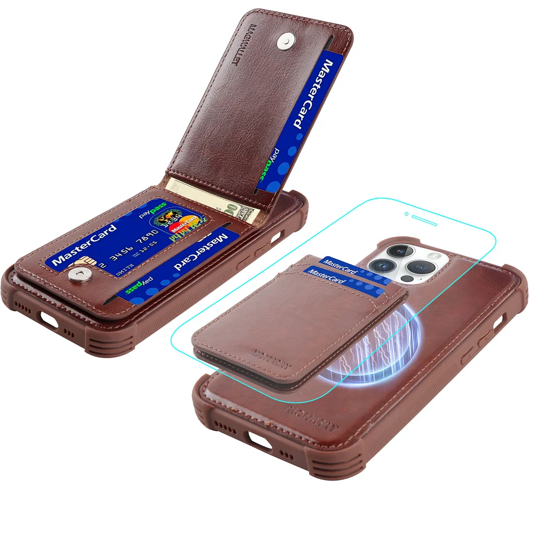 MONASAY Magwallet Case for iPhone 13 Pro Max