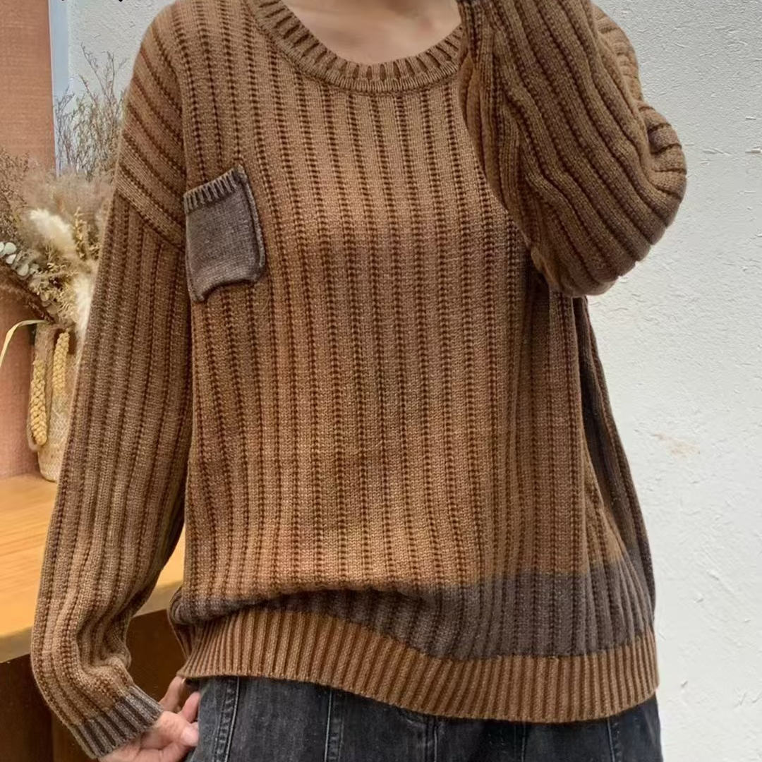 Chicfifth Sweater Women Winter Long Sleeve High Quality Autumn Vintage Top Knitted Cardigan