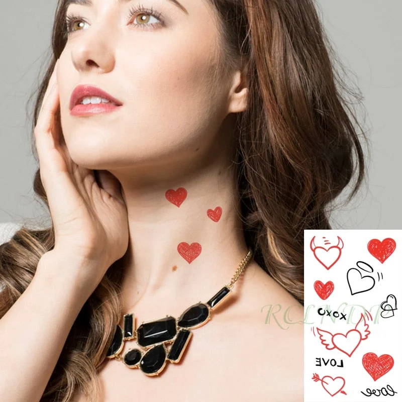 Waterproof Temporary Tattoo Sticker on body fox wolf dog Dreamcatcher tatto stickers flash tatoo fake tattoos for men girl women