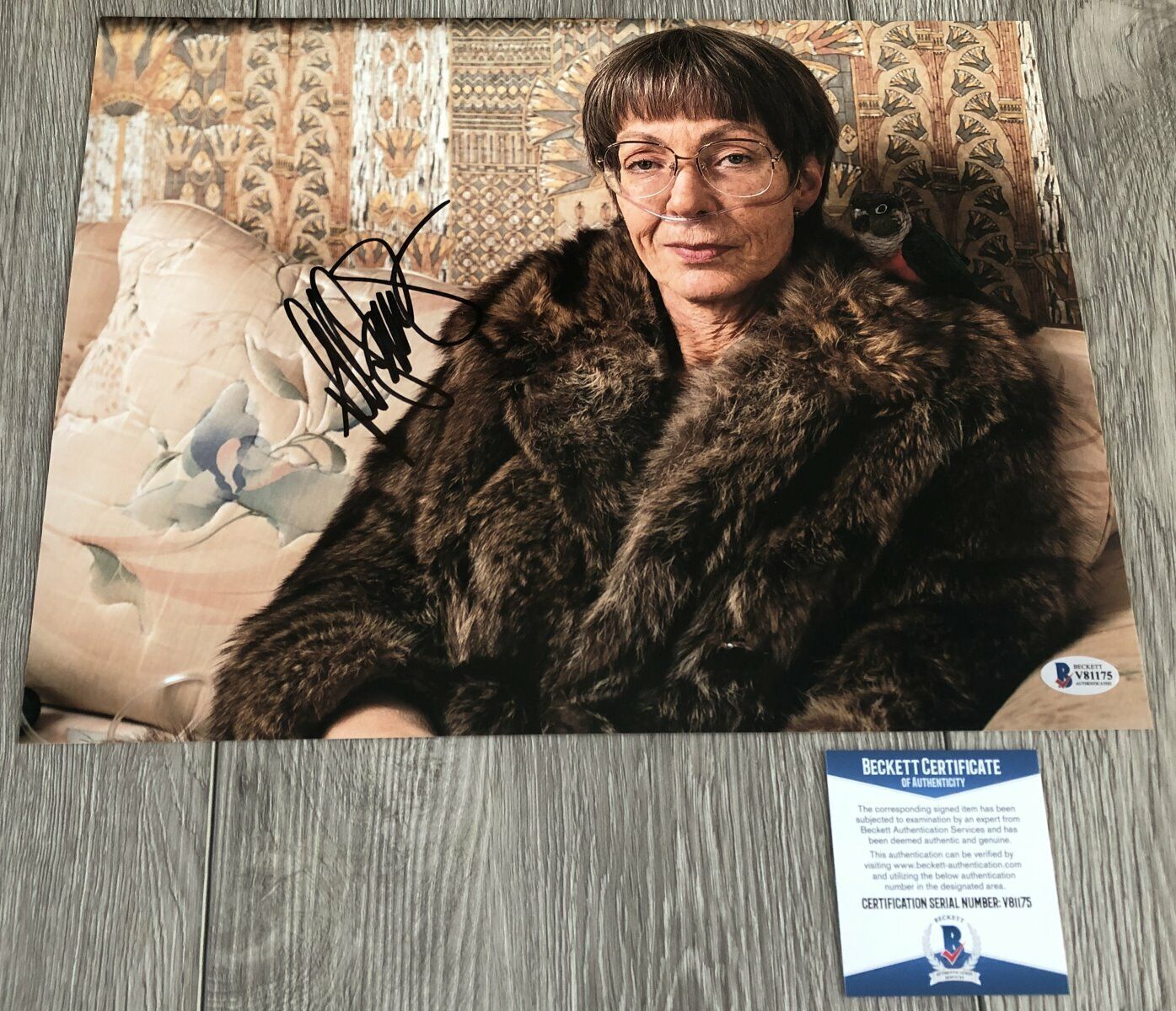 ALLISON JANNEY SIGNED AUTOGRAPH I, TONYA 11x14 Photo Poster painting A w/EXACT PROOF BECKETT COA