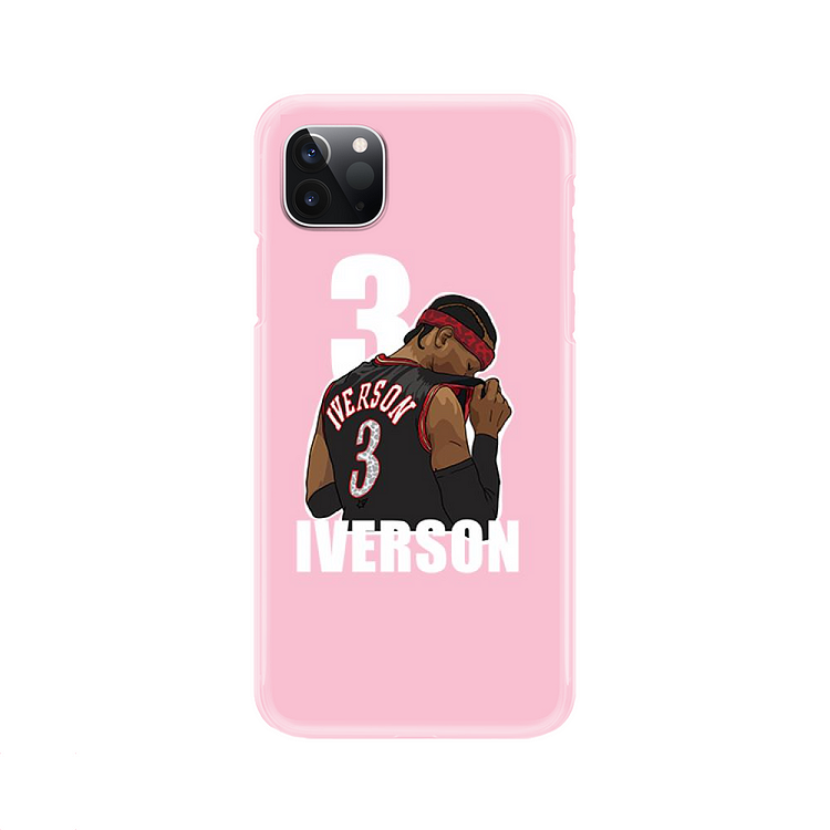 Number 3 Allen Iverson, Basketball iPhone Case