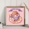uk.everydayedeals (Limited Stock)9CT Full Stamped&nbsp;Cross Stitch - Bear (50*50CM)