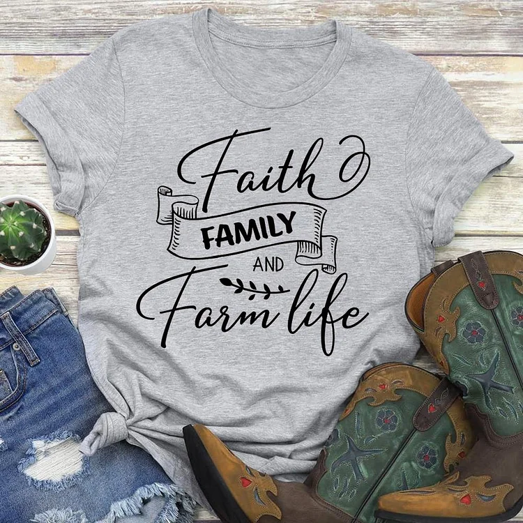 PSL - Faith Family And Farm Life T-shirt Tee-04888