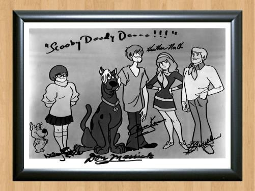 Scooby Doo, Where Are You! Signed Autographed Photo Poster painting Poster Print Memorabilia A4 Size