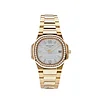 Patek Philippe Ladies Nautilus Quartz Rose Gold Diamond Bezel 7010/1R-011