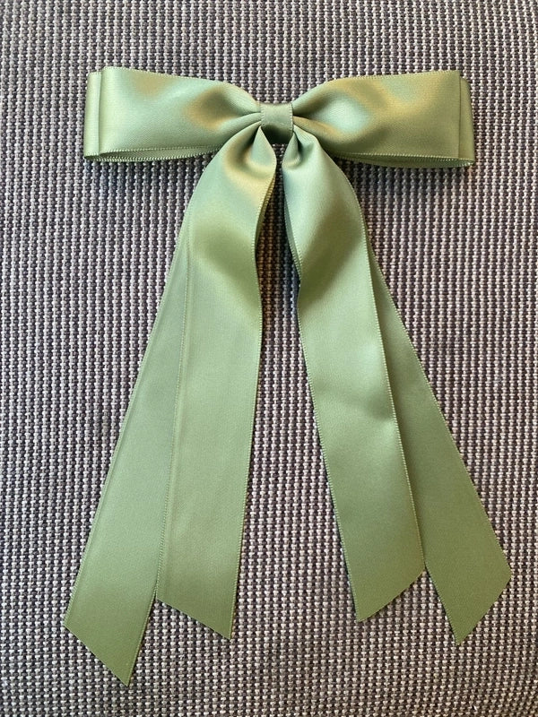 Kid’S Minimalist Bow Knot Polyester Hair Clip